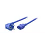 Maitinimo laidas EFB Elektronik EK588BL.3V2 — F tipo kištukas į C13, 3 m, 250 V, 10 A