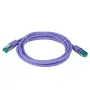 EFB Elektronik MK6001.3VI tinklo kabelis Cat6a S/FTP (S‑STP), 3 m, RJ‑45, auksuoti kontaktai, violetinis