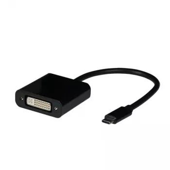 EFB Elektronik EBUSBC-DVI vaizdo kabelio adapteris 0,15 m USB Type-C juodas