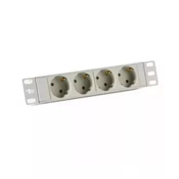 Prailginimo laidas EFB Elektronik EK631DE.10GR 2m 4 kištukiniai lizdai pilkas