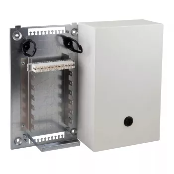 Metalinis elektros skirstomasis dėžė EFB Elektronik 46019N.1V1, 330×120×550 mm, balta (RAL9016)