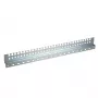 Racko priedas – kabelių tvarkymo bėgelis EFB Elektronik 691670N.8 – cinkuotas plienas, 18 mm x 700 mm x 58,8 mm