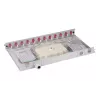 Patch panel EFB Elektronik B71901L48OM4 1U LC OM4 pilka