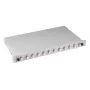 Patch panel EFB Elektronik B71901L48OM4 1U LC OM4 pilka
