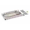 Patch panel EFB Elektronik BA71901L24OM4 1U LC OM4 pilkas metalinis stovo montavimui