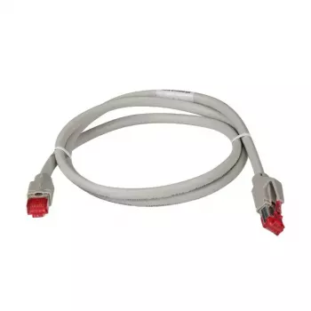 Tinklo laidas EFB Elektronik K0700GR.10, Cat7 S/FTP (S-STP), 10 m, RJ-45 lizdai su paauksuotais kontaktais