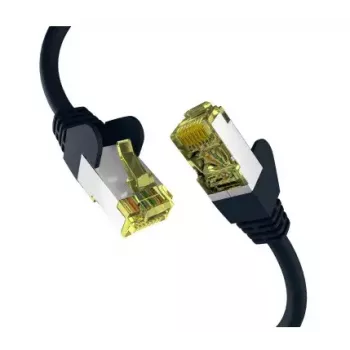 Tinklo kabelis EFB Elektronik EC020200044 30m Cat6a S/FTP juodas