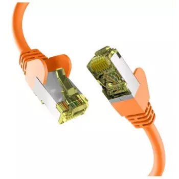 Tinklo kabelis EFB Elektronik EC020200112 15m Cat6a S/FTP Oranžinis