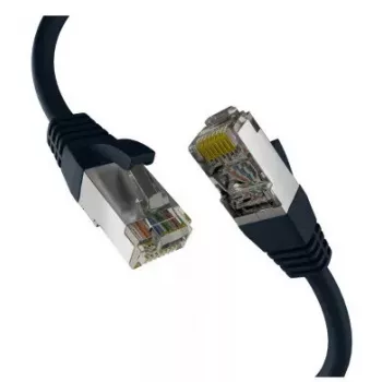 Tinklo kabelis M-Cab EC020200303 RJ-45 Cat8.1 2 m Juodas