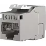 EFB Elektronik RJ45 Keystone Slimline/Shortbody Cat.6A, ekranuotas, 29,2 mm, beįrankis montavimas