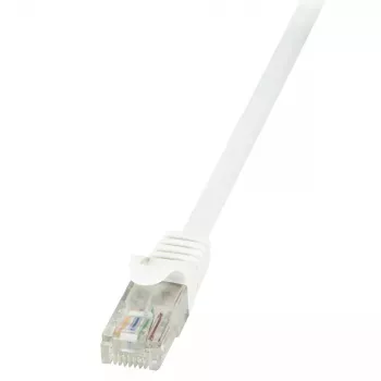Tinklo kabelis LogiLink 3m RJ-45 Cat6 U/UTP Baltas