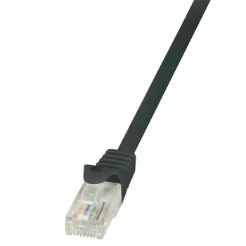 Tinklo kabelis LogiLink 3m RJ45 Cat5e U/FTP Juodas