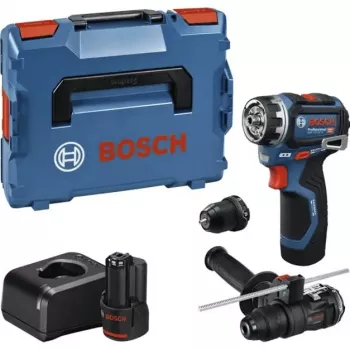 Bosch GSR 12V-32 FC akumuliatorinis gręžtuvas/suktuvas su L-BOXX dėklu