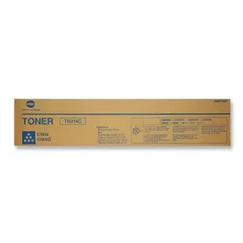 Originalus tonerio kasetė Konica Minolta TN314C Cyan, išeiga 26 000 puslapių, 1 vnt.
