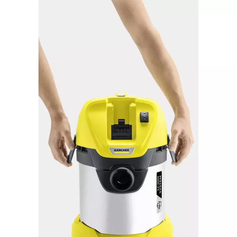 Būgninis dulkių siurblys Kärcher WD 3 Battery Premium