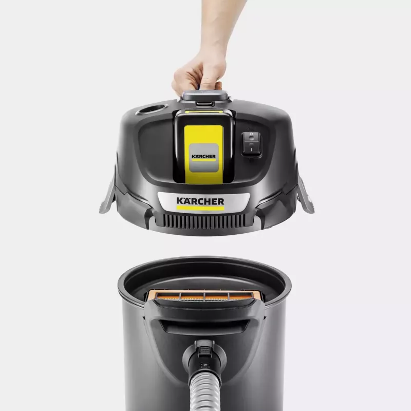 Belaidis pelenų siurblys Kärcher AD 2 Black 14 L 230 W