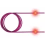 Skoninis šviesolaidinis kabelis Sacon LSD41100050 5 m SC violetinis