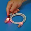 Tinklo laidas Sacon 442624,7 raudonas 7 m Cat6a S/FTP