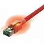 Tinklo laidas Sacon 442624,7 raudonas 7 m Cat6a S/FTP