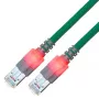 Tinklo kabelis Sacon 442607,700 Turkio spalvos 7 m Cat6 S/FTP