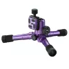 Tripod Mantona 21188 skaitmeniniams ir juostiniams fotoaparatams, 3 kojelės, violetinė