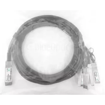 BlueOptics QSFP-4SFP10G-CU4M-BL InfiniBand / šviesolaidinis kabelis 5 m 4×SFP+ Kištukas / Kištukas