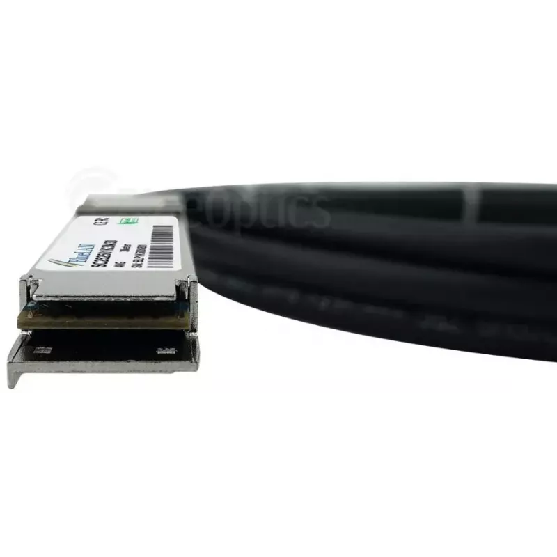 BlueOptics Q+DA0005-BL InfiniBand / šviesolaidinis kabelis 5 m QSFP Kištukas / Kištukas