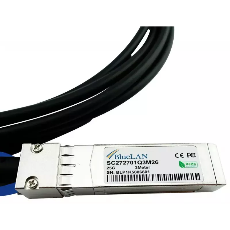 InfiniBand / šviesolaidinis kabelis BlueOptics CBL-NTWK-0944-MS28C05M-BL 0,5 m SFP28 Kištukas/Kištukas