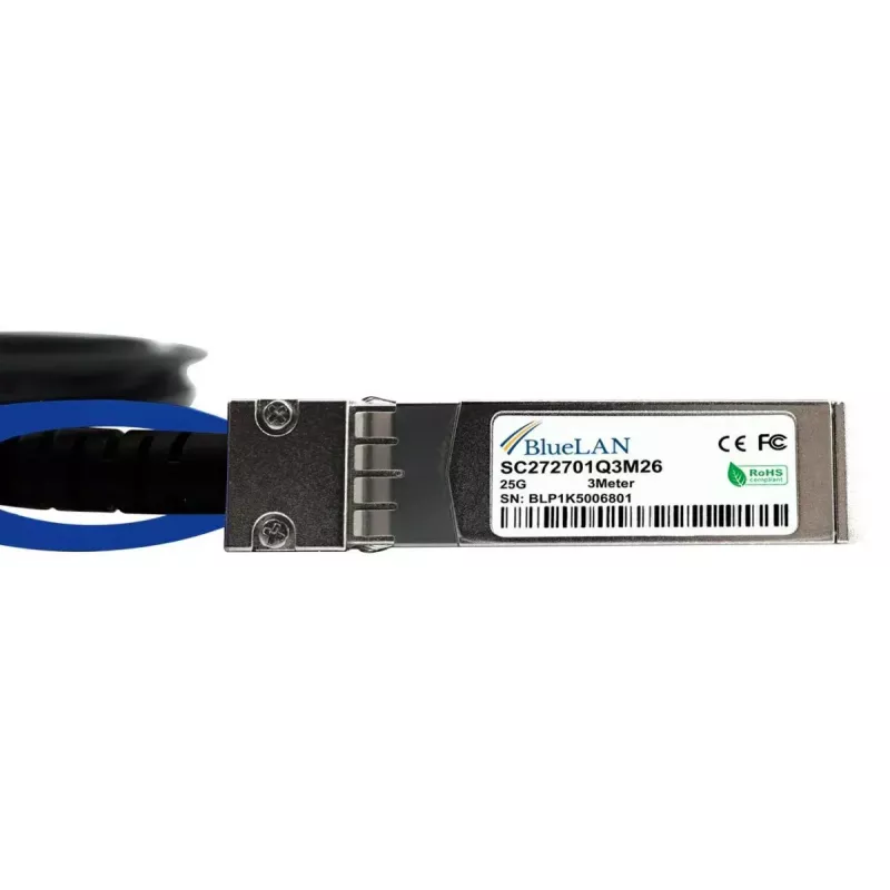InfiniBand / šviesolaidinis kabelis BlueOptics CBL-NTWK-0944-MS28C05M-BL 0,5 m SFP28 Kištukas/Kištukas
