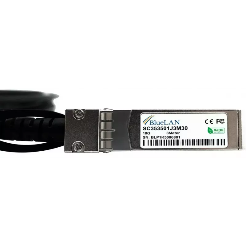 SFP+ laidas BlueOptics SFP-10G-CU-3M-NE-BL 3m Vyriškas/Vyriškas