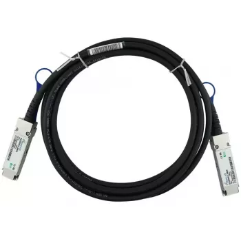 BlueOptics XQ+DA0001-BL InfiniBand šviesolaidinis kabelis 1 m QSFP28 Kištukas Kištukas