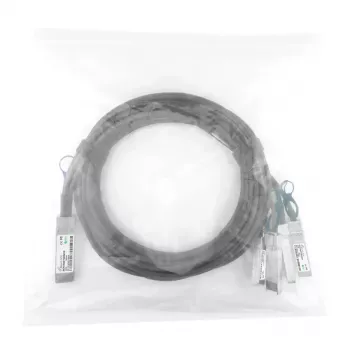 BlueOptics QSFP56 į 4xSFP56 pasyvus skirstomasis laidas 1 m juodas