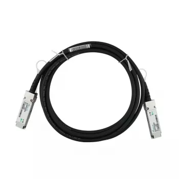 BlueOptics 40G-DACP-QSFP50CM-BL InfiniBand aktyvus optinis kabelis 0,5 m QSFP juodas