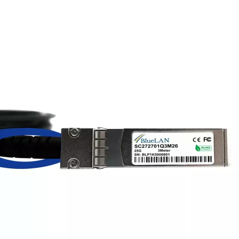 SFP28 DAC kabelis BlueOptics SFP28-DAC-1M-BL 1m Vyriškas/Vyriškas