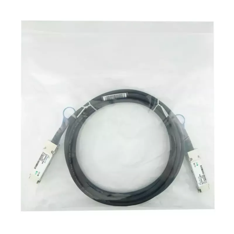DAC kabelis BlueOptics FN-CABLE-QSFP28-1-BL QSFP28 QSFP28 InfiniBand 1 m Juodas