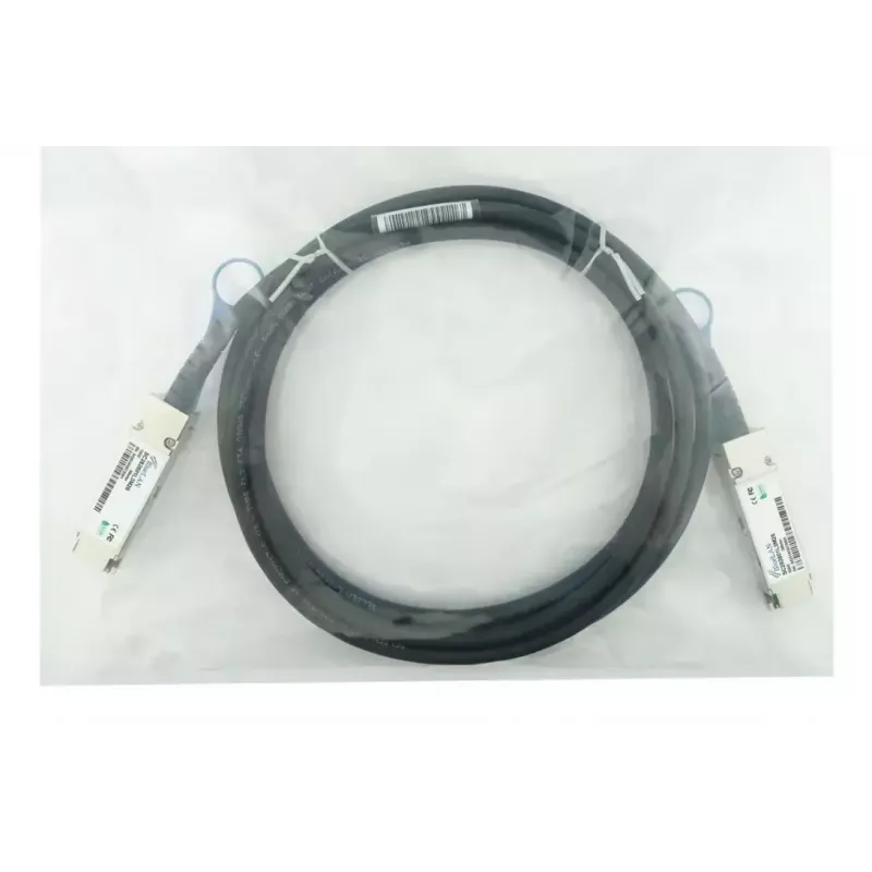 BlueOptics QSFP28 DAC 1 m kabelis SFP-DAC100-1M-BL, 100GBASE-CR4, QSFP28–QSFP28, juodas