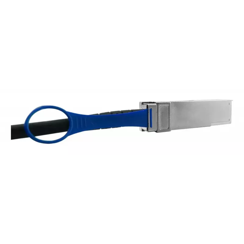 BlueOptics QSFP28 DAC 1 m kabelis SFP-DAC100-1M-BL, 100GBASE-CR4, QSFP28–QSFP28, juodas