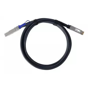 BlueOptics PAN-QSFPDD-DAC-1M-BL QSFP-DD InfiniBand 1 m juodas DAC kabelis