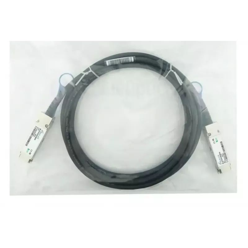DAC kabelis BlueOptics QSFP-200G-C3M-BL 3 m QSFP56 juodas