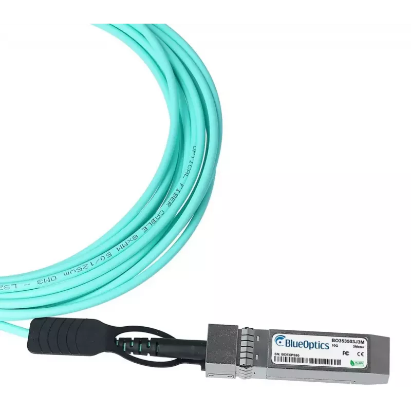 BlueOptics BO353503J3M-BO InfiniBand / šviesolaidinis kabelis 3 m SFP+ Kištukas / Kištukas