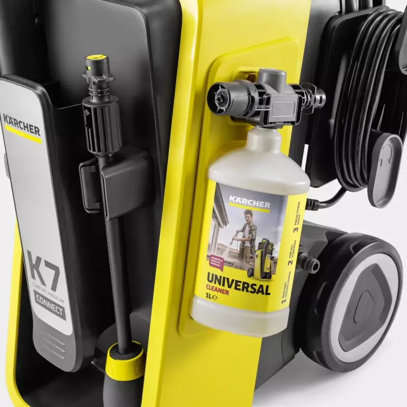 Slėginis plovimo aparatas Karcher K 7 Comfort Premium Connect Home - 3000 W, 180 bar, 600 l/h, 10 m žarna