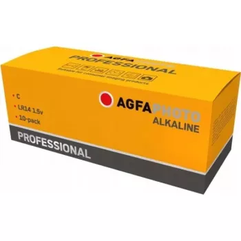 Šarminė baterija AGFA Professional C (Baby) – 10 vnt. pakuotė