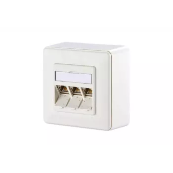 RJ-45 lizdas sieninis BTR NETCOM 1309130002-E baltas