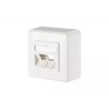 Kištukinis lizdas METZ CONNECT 1309150002-E Baltas