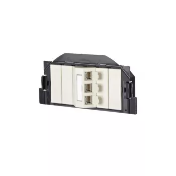 RJ-45 lizdas Metz Connect 1309300301-E tinklo kabelis Cat 6a baltas