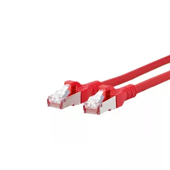 Tinklo kabelis BTR NETCOM Cat6A 0,5 m raudonas