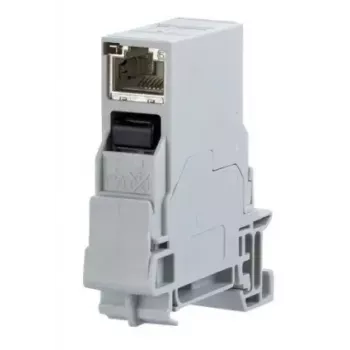 RJ-45 jungtis METZ CONNECT 1401206113KE Pilka