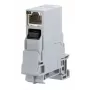 RJ-45 jungtis METZ CONNECT 1401206113KE Pilka