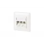 RJ-45 lizdas BTR NETCOM 130B11D31002-E baltas