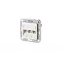 RJ-45 lizdas BTR NETCOM 130B11D31102-E baltas